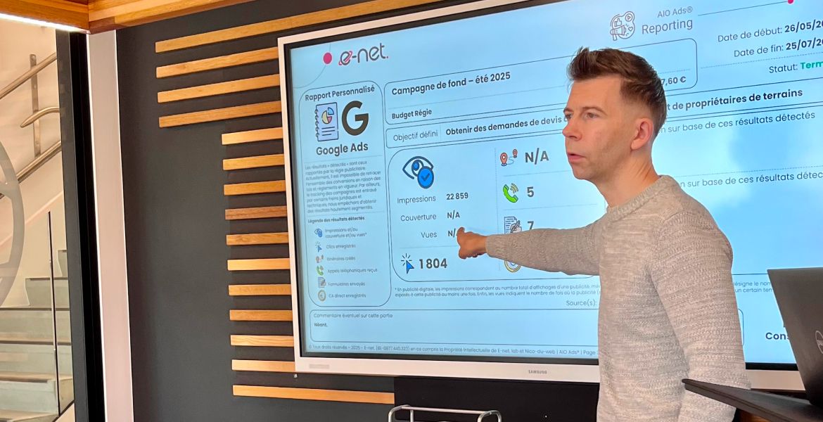 R&eacute;union e-net pour discuter des r&ocirc;les cl&eacute;s