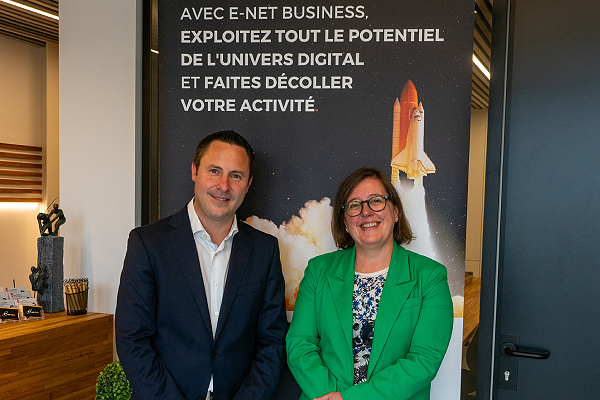 Nicolas Pourbaix et Annick Castiaux.