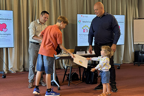Remise du brevet pour nos jeunes apprenants