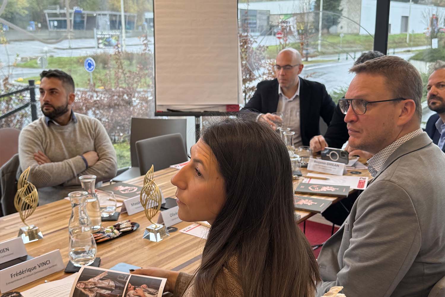 Participation de Frédérique Faymonville et Massimo Guagenti à la rencontre.