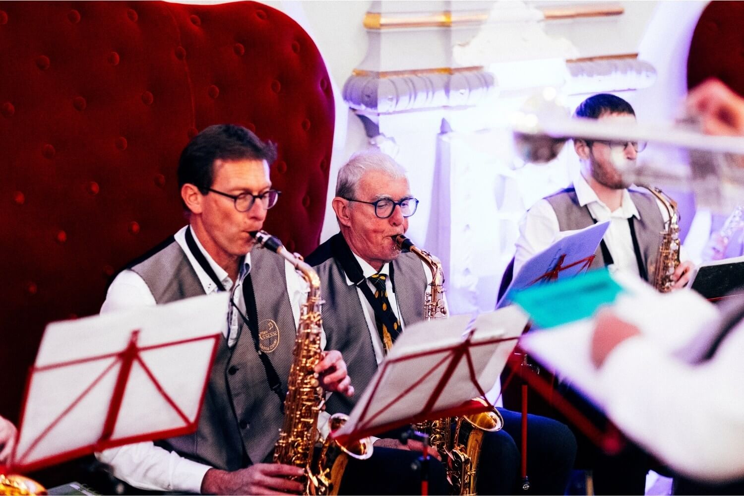 L’ambiance musicale contribue à la convivialité du moment.